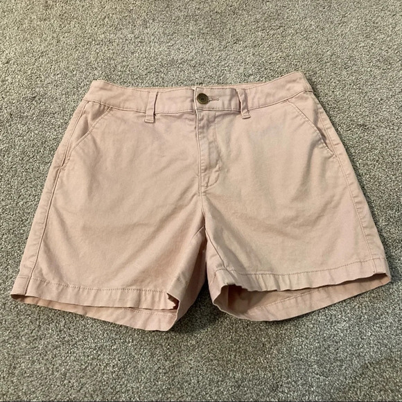 A New Day Stretch Chino Short Blush Pink 4 - Picture 1 of 12